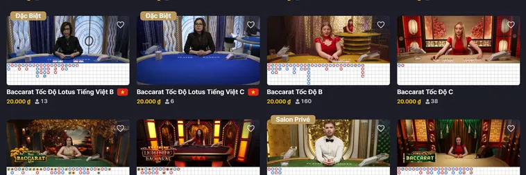 Trải Nghiệm Đẳng Cấp Baccarat Truyền Thống Tại VaoBet Với Dealer Xinh Đẹp