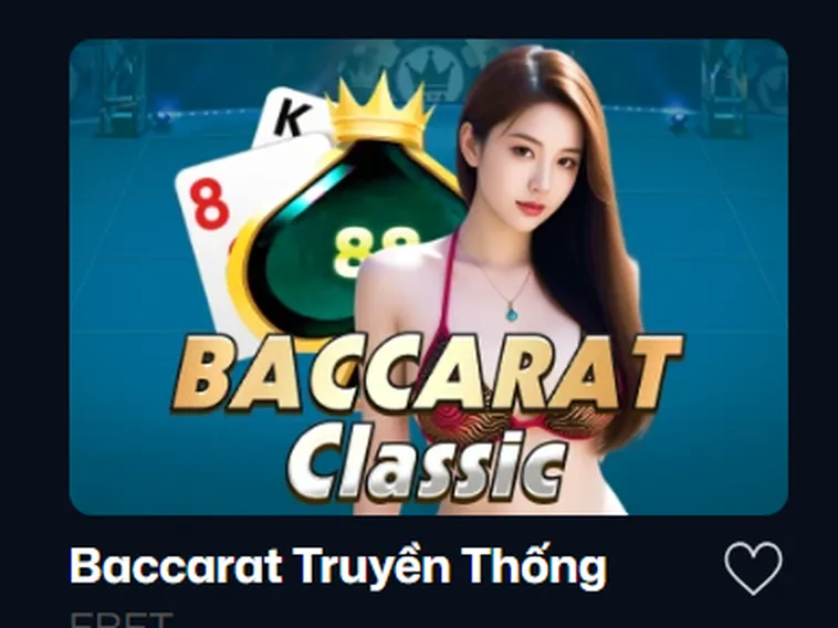 Trải Nghiệm Đẳng Cấp Baccarat Truyền Thống Tại VaoBet Với Dealer Xinh Đẹp