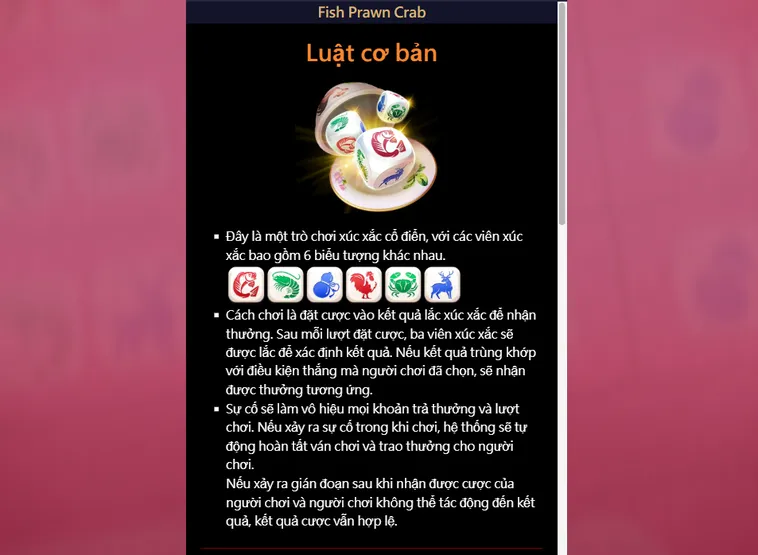 Fish Prawn Crab Live Tại VaoBet Trải Nghiệm Quay Hũ Đẳng Cấp Nhận Thưởng Lớn