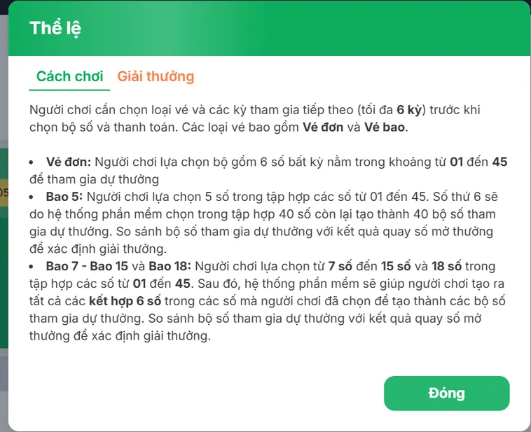 Chinh Phục Jackpot Hàng Tỷ Đồng Cùng Mega 645 VaoBet Đẳng Cấp