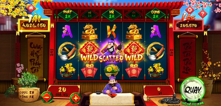 Trải Nghiệm Đỉnh Cao Slot Game Ông Đồ Tại VaoBet Với Phần Thưởng Lớn