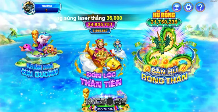 Bắn Cá Tỷ Phú Đại Dương Tại VaoBet Trải Nghiệm Săn Cá Đẳng Cấp Sang Trọng