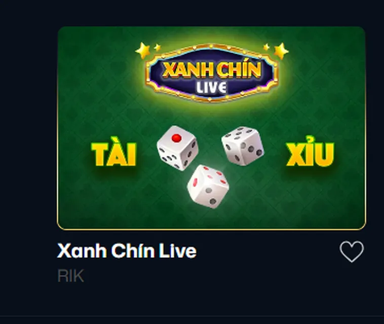 Khám Phá Sức Hấp Dẫn Của Xanh Chín Live Tại VaoBet Với Tỷ Lệ Thắng Lớn